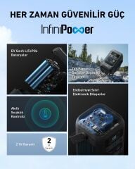 Anker SOLIX C300X DC 288Wh I 300W Taşınabilir Güç Kaynağı