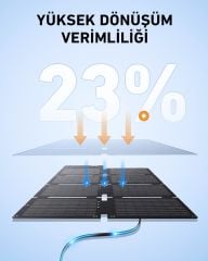 Anker SOLIX PS60 Taşınabilir Güneş Jeneratörü 60W