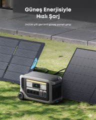 Anker SOLIX F3000 Taşınabilir Güç Kaynağı 3600W