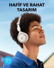 Anker Soundcore H30i Kafaüstü Kulaklık-A3012-Beyaz