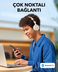 Anker Soundcore H30i Kafaüstü Kulaklık-A3012-Beyaz