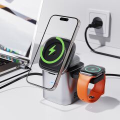 Acefast 6in1 80W GaN Masaüstü Şarj İstasyonu - Z9
